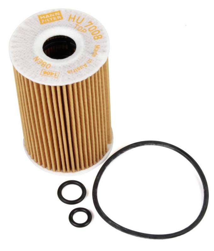 VW Engine Oil Filter 03L115562 - MANN-FILTER HU7008Z